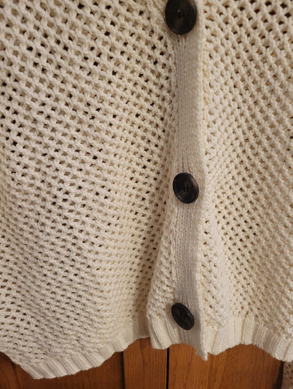 NWT- No Boundaries Open Knit Cropped Cardigan Sweater. Size XXl (19)  Juniors - Picture 2 of 9
